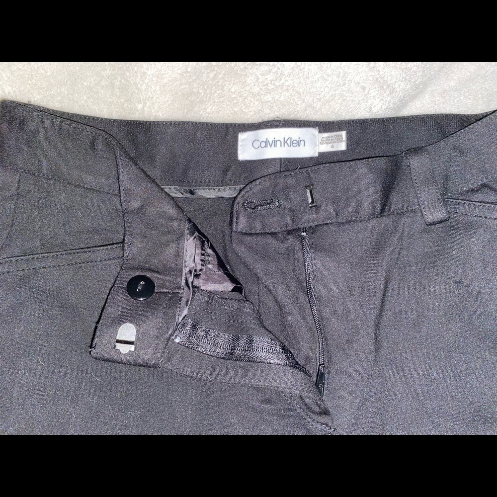 Calvin Klein black workpants